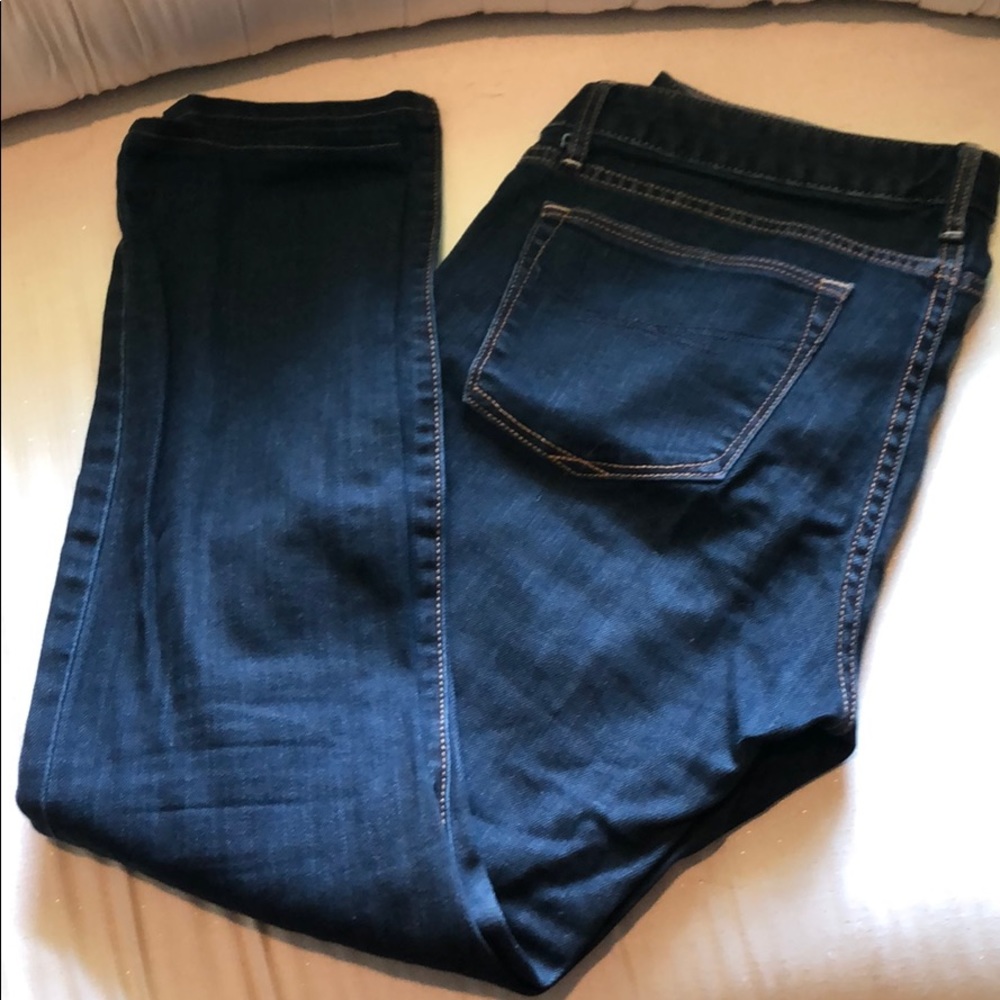 Gap always skinny dark wash jeans